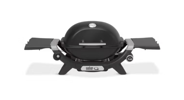 Weber Q 1200N Gasgrill mit Seitentischen, 1501048